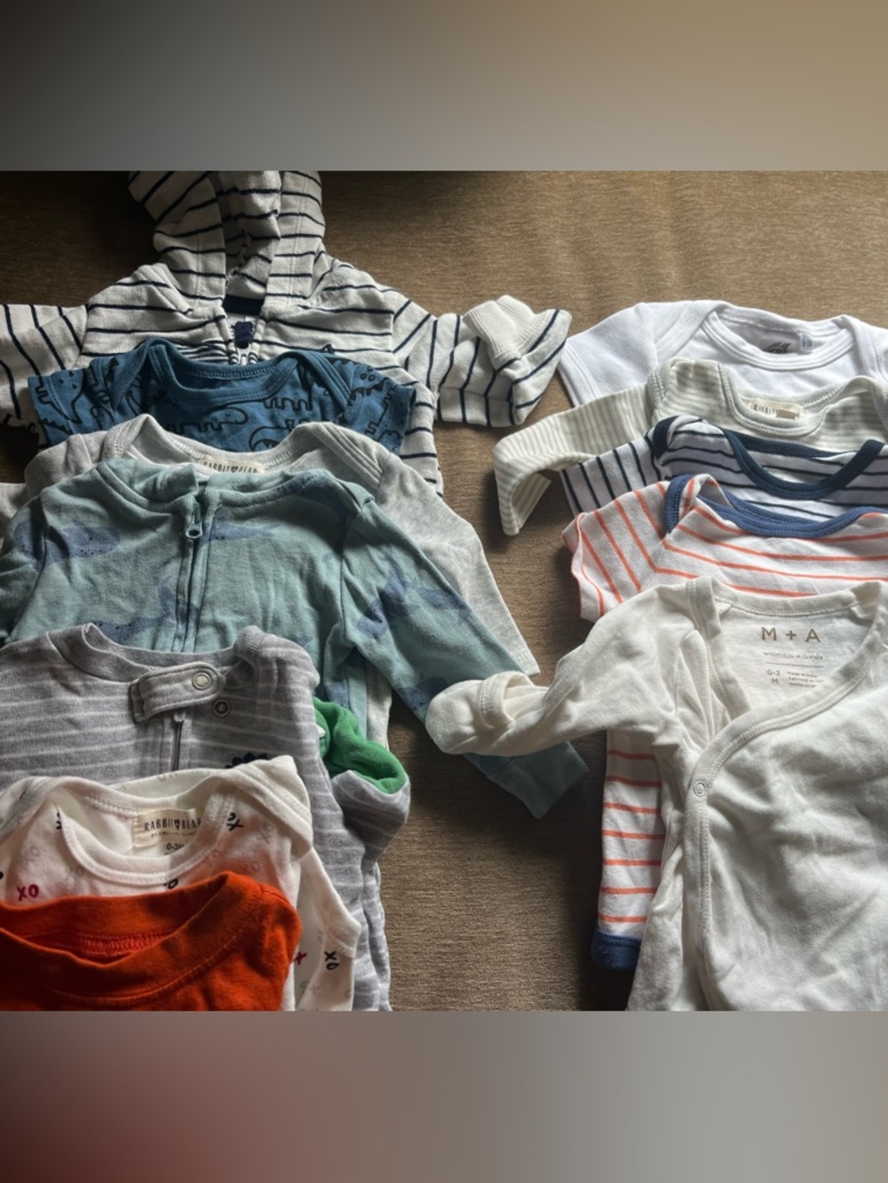 Baby boy mixed bundle 0-3 includes 12 pieces